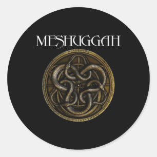 Christmas Gifts For Meshuggah - Men Gifts For Mesh Classic Round Sticker