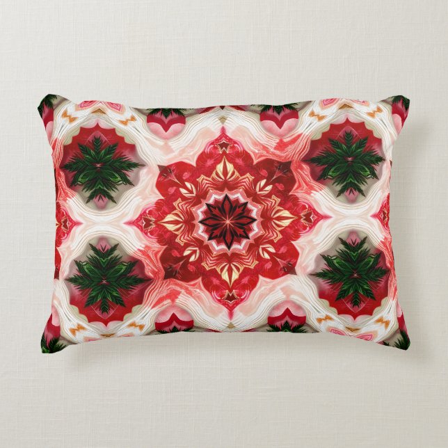 Christmas Gifts Frequency Abstract Winter Cushion (Front)