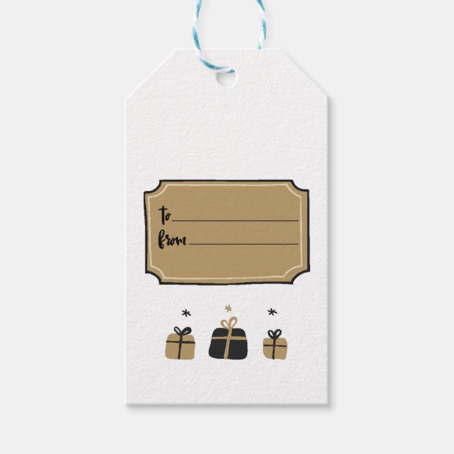 Christmas Gifts Gift Tags (Front)