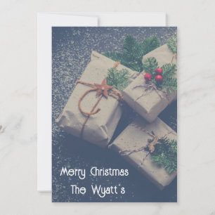Christmas Gifts Holiday Card