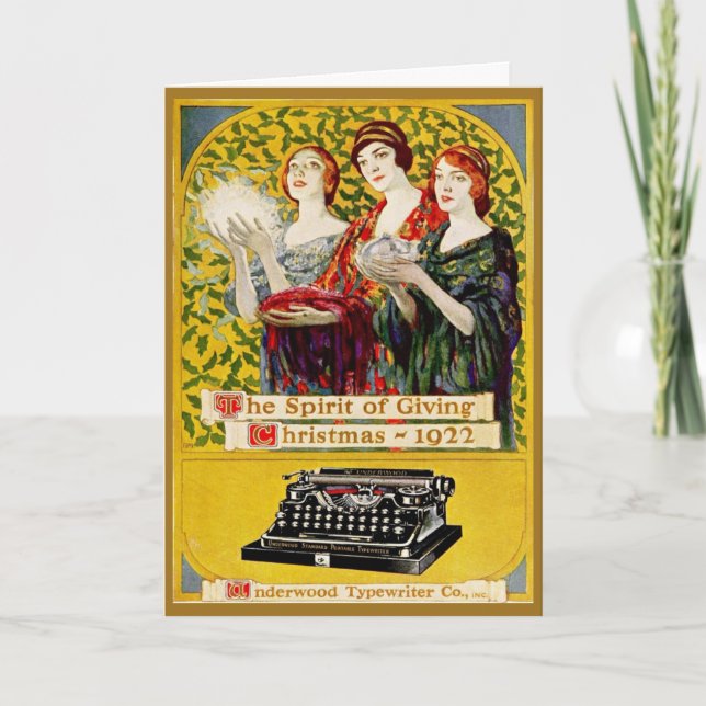 Christmas Gifts Holiday Card (Front)