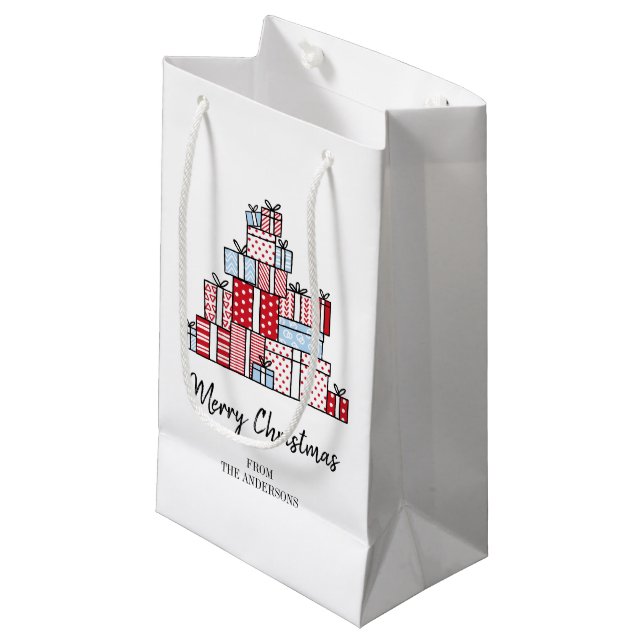 Christmas Gifts Holiday Gift Bag (Front Angled)