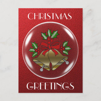 CHRISTMAS GIFTS HOLIDAY POSTCARD