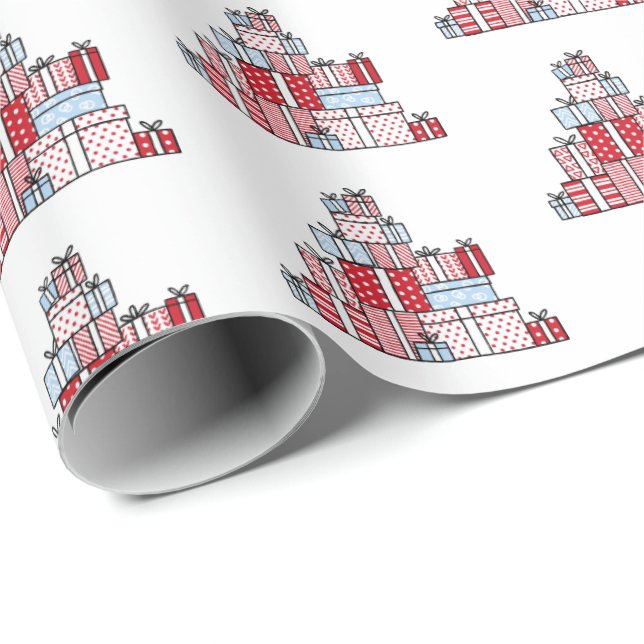 Christmas Gifts Holiday Wrapping Paper (Roll Corner)