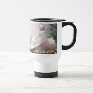 CHRISTMAS GIFTS MOM Apple Blossoms LOVE YOU Travel Mug