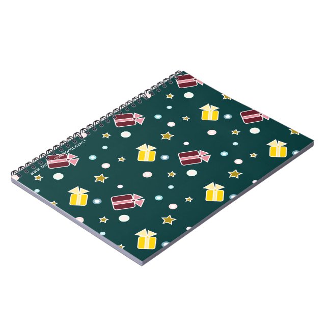 Christmas Gifts Notebook (Left Side)
