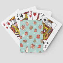 Christmas Gifts Pattern Card Games