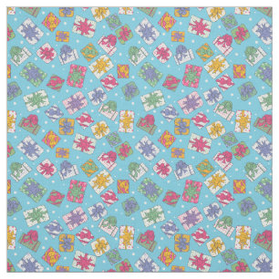 Christmas gifts pattern fabric