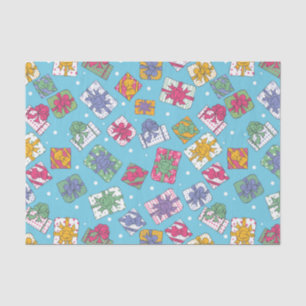 Christmas gifts pattern tissue paper