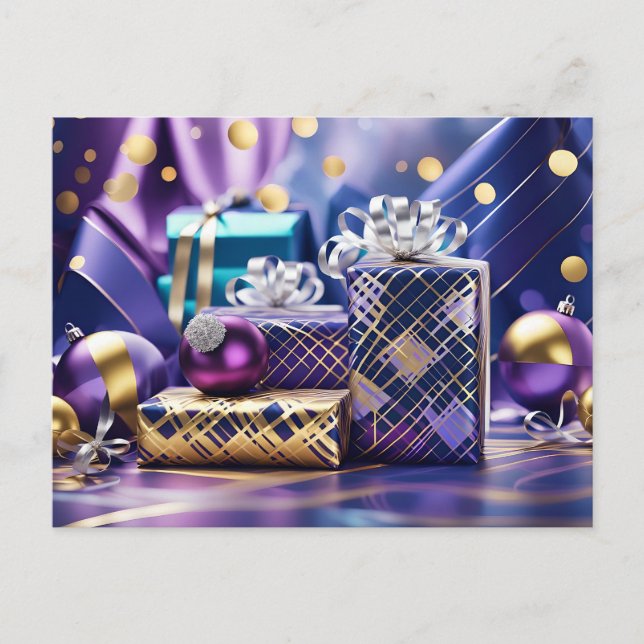 christmas gifts postcard (Front)