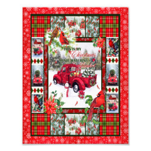 Christmas Gifts This Is My Christmas Movie Watch Photo Print