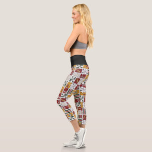 Christmas Gifts With Bow Capri Leggings