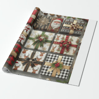 christmas gifts wrapping paper