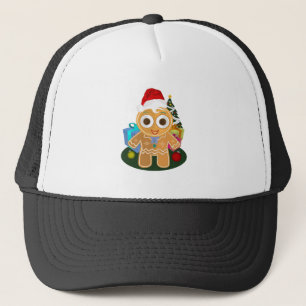 Christmas - Ginger Bread Man Trucker Hat