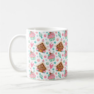 Christmas Gingerbread and Cupcakes Coffee Mug