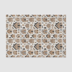 Christmas Gingerbread Cookie Tissue Paper