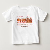 Christmas Gingerbread Cookie Train Customisable