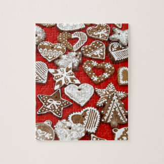Christmas Gingerbread Cookies Jigsaw Puzzle