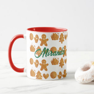 Christmas Gingerbread Cookies Mug