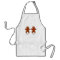 Christmas Gingerbread Couple Apron