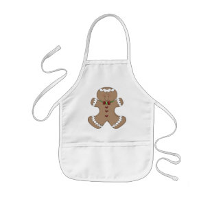 Christmas Gingerbread Holiday apron