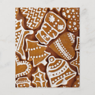 Christmas Gingerbread Holiday Cookies Flyer