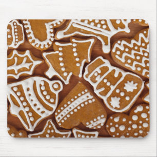 Christmas Gingerbread Holiday Cookies Mouse Mat