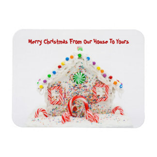 Christmas Gingerbread House Magnet