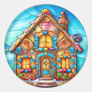Christmas Gingerbread House Sticker