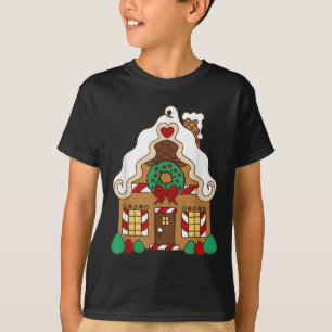 Christmas Gingerbread House T-Shirt