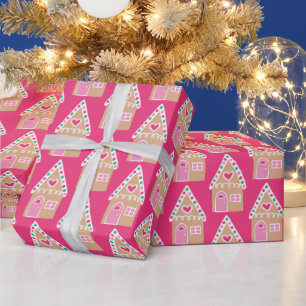 Christmas Gingerbread House Wrapping Paper
