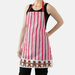 Christmas Gingerbread Kitchen Apron