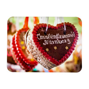 Christmas gingerbread magnet