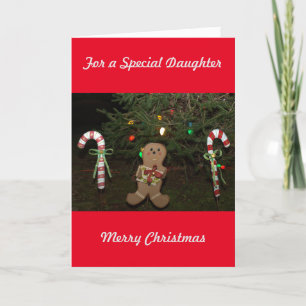 Christmas Gingerbread Man Card