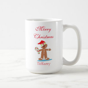 Christmas Gingerbread Man Coffee Mug