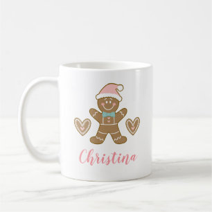 Christmas Gingerbread Man Mug