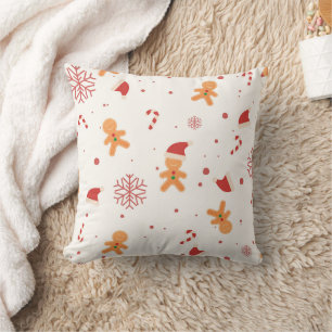 Christmas Gingerbread man Pillow