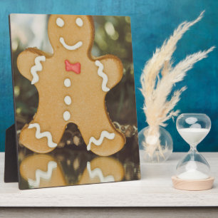 Christmas gingerbread man plaque
