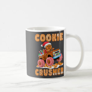 Christmas Gingerbread Pajamas Cookie Crusher Monst Coffee Mug