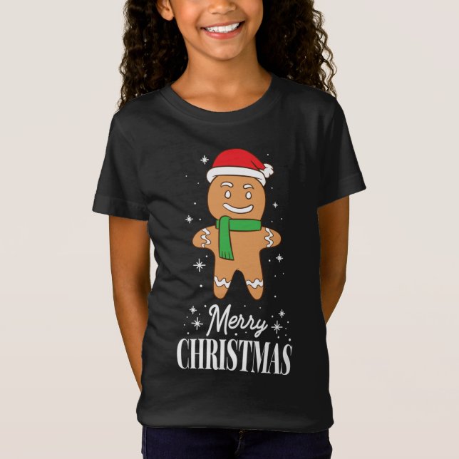 Christmas Gingerbread T-Shirt (Front)