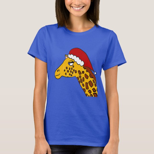 Christmas Giraffe Shirt (Front)