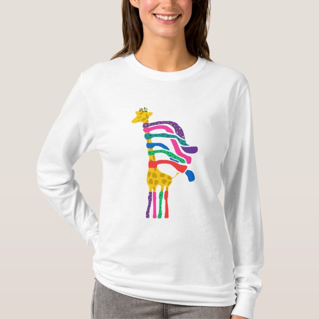 Christmas Giraffe shirt (Front)