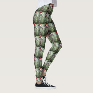 Christmas Giraffes Leggings