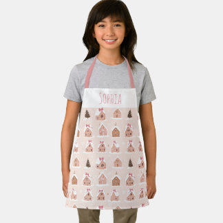 Christmas Girl Apron Baking & Cooking Christmas