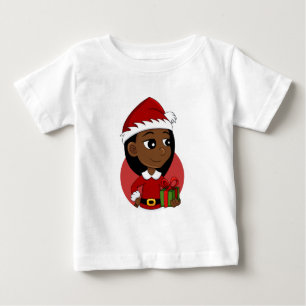 Christmas girl cartoon baby T-Shirt