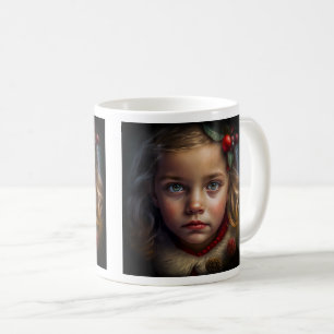 Christmas Girl Classic Mug, 11 oz Coffee Mug