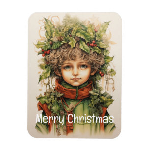Christmas Girl Custom 8 of 25 Magnet