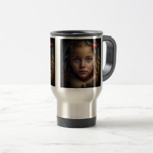 Christmas Girl Travel/Commuter Mug, 15 oz  Travel Mug