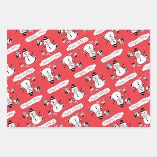 Christmas Girl Wrapping Paper