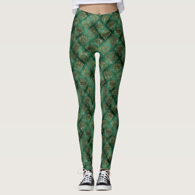 Christmas Glam Leggings (Front)